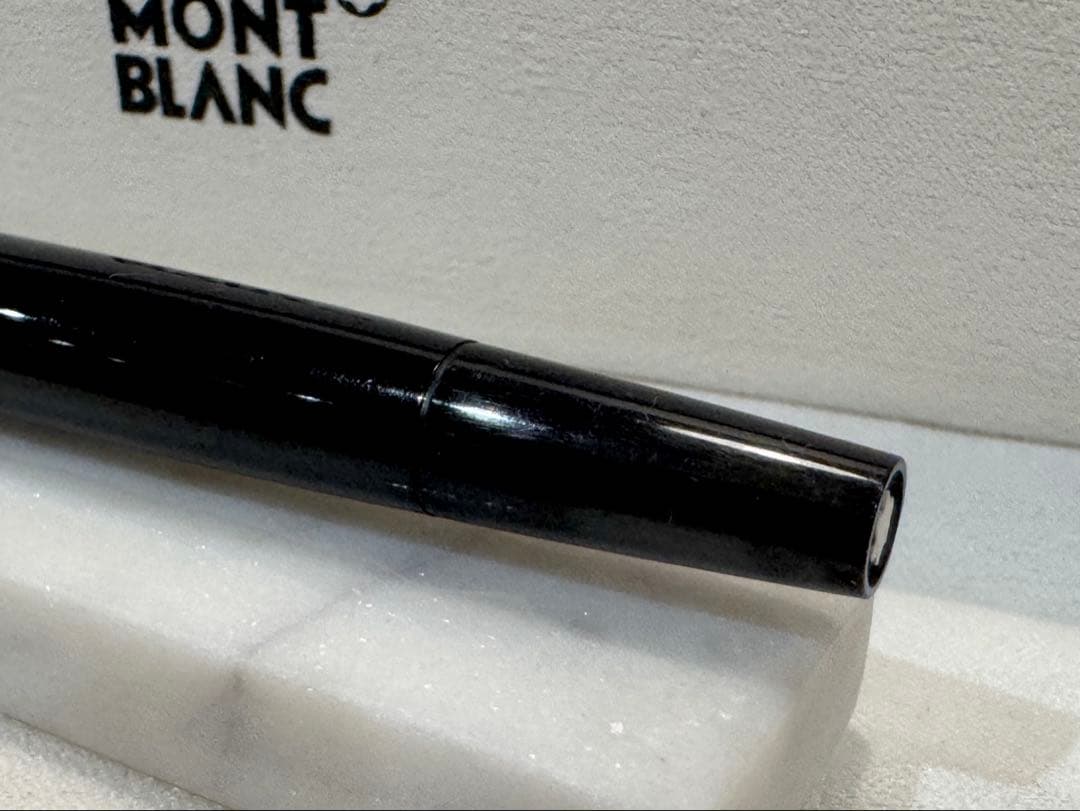 【極美品】モンブラン No.221(超希少： 過渡期モデル) ブラック万年筆