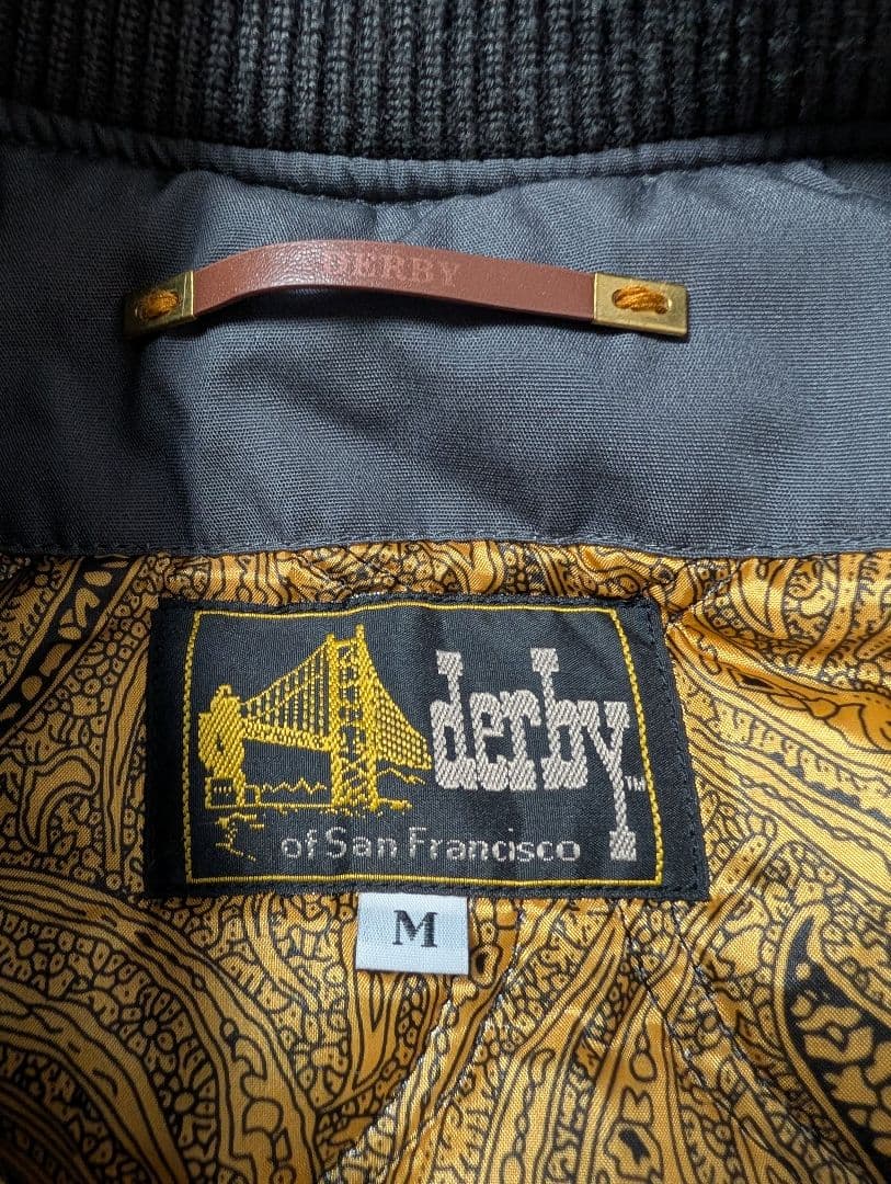 【極美品】ダービーオブサンフランシスコ ダービージャケット300 チャコール M