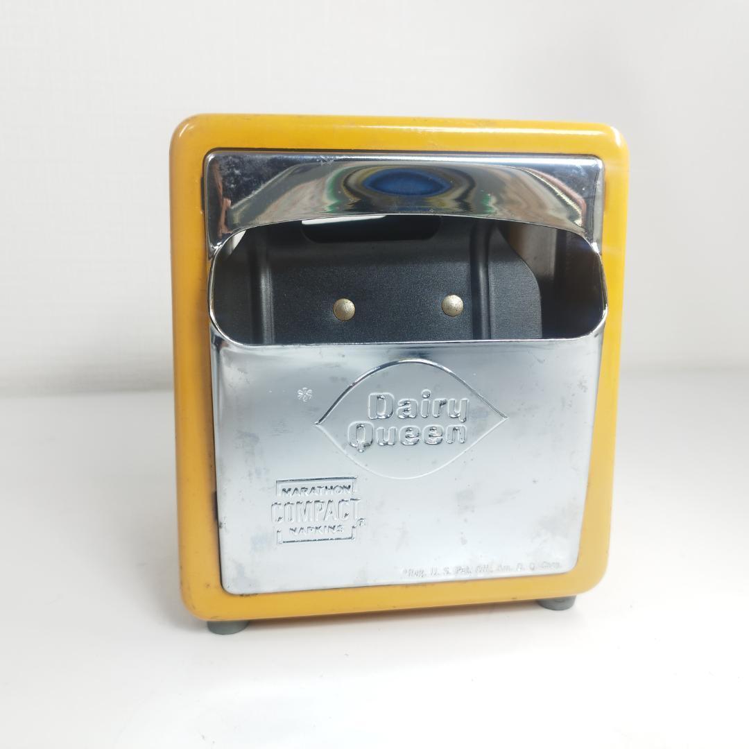 デイリークイーン USA 1980年代 ディスペンサー 看板 ナプキン h8b7