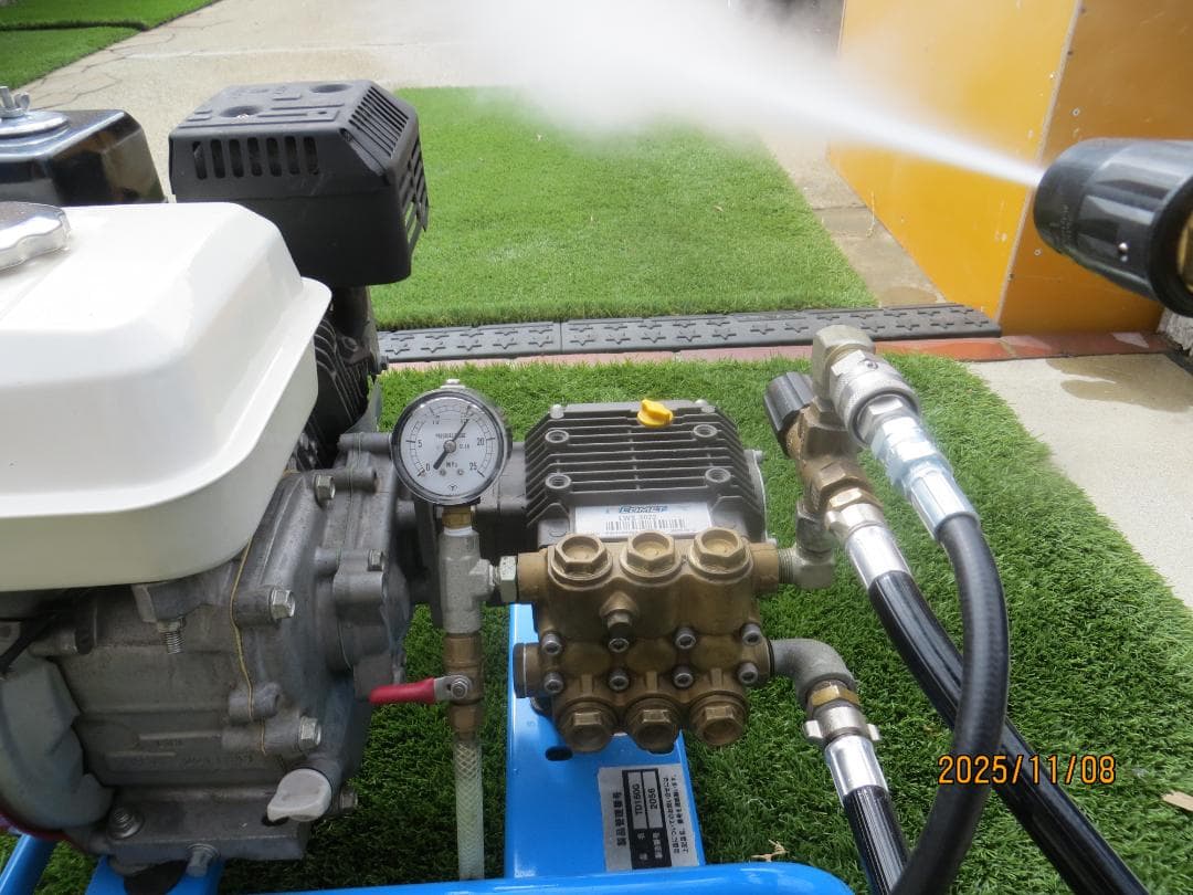 エンジン高圧洗浄機フルテックTD160