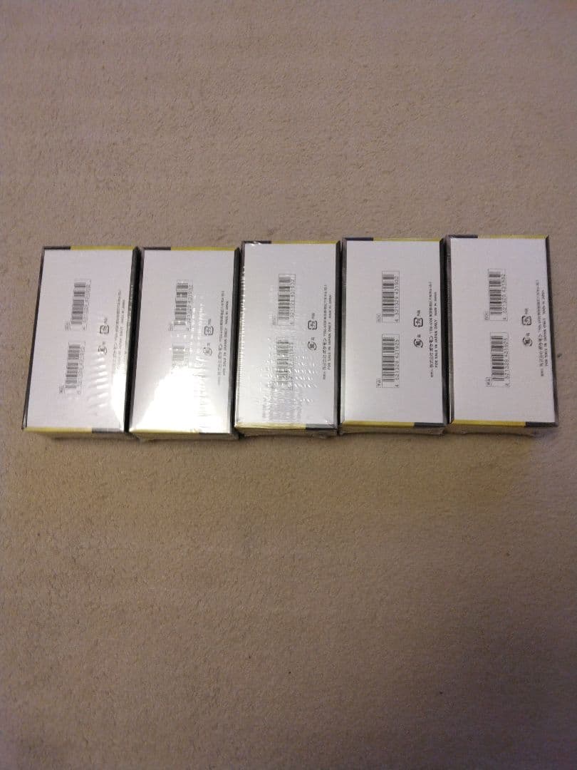 ポケモン MEGA ドリームex BOX シュリンク付き未開封　5BOX