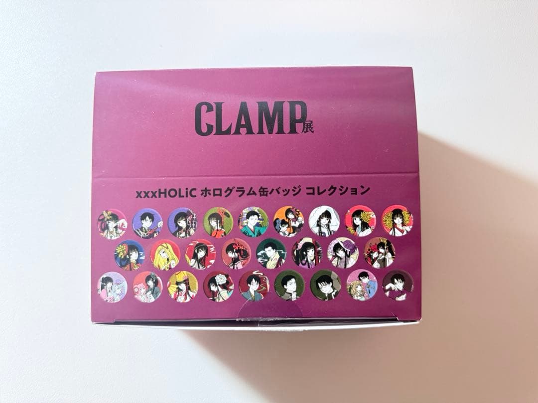 CLAMP展 ホログラム缶バッジコレクショBox xxxHOLiC