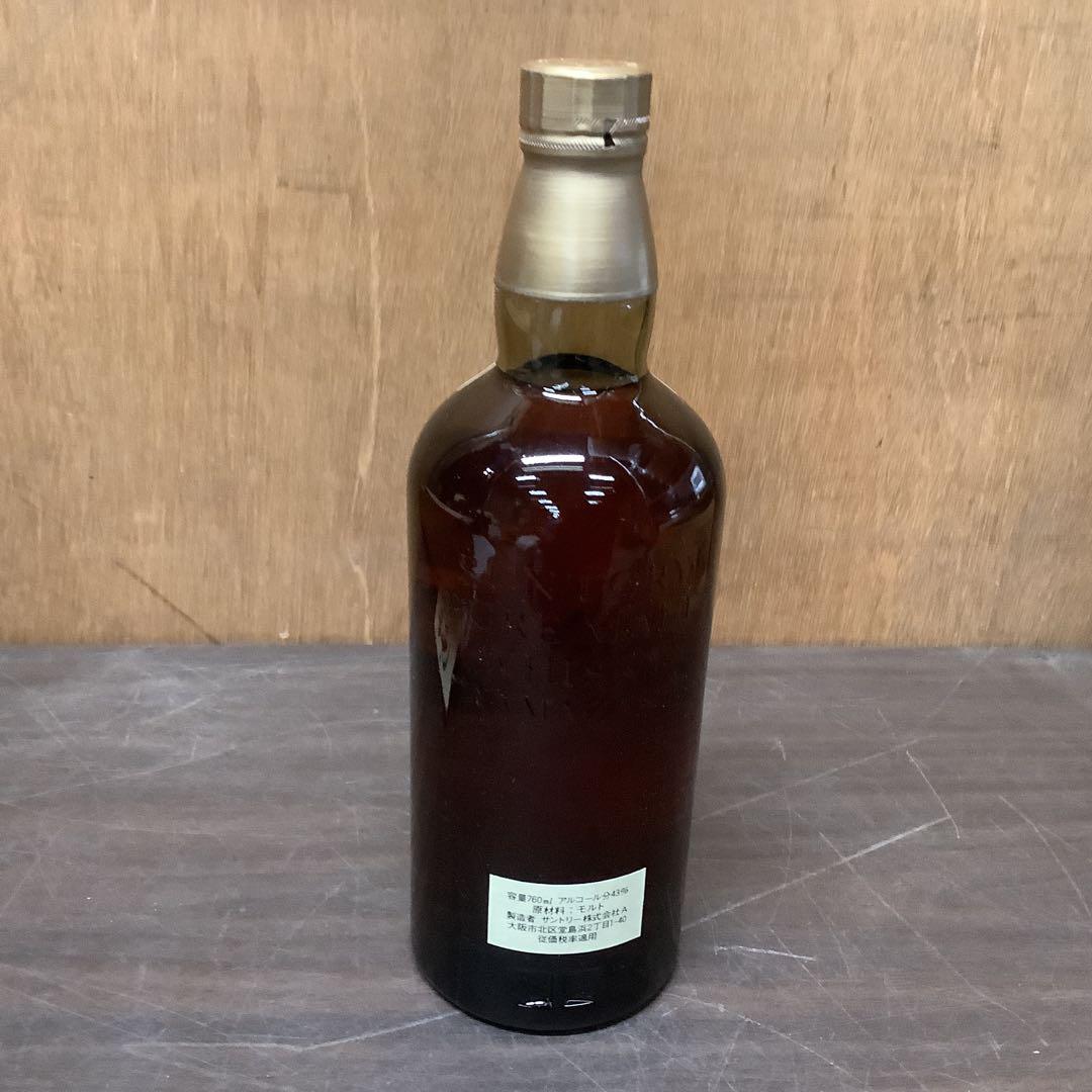 値下げ！！　Suntory 山崎 12年 ピュアモルトウイスキー 760ml