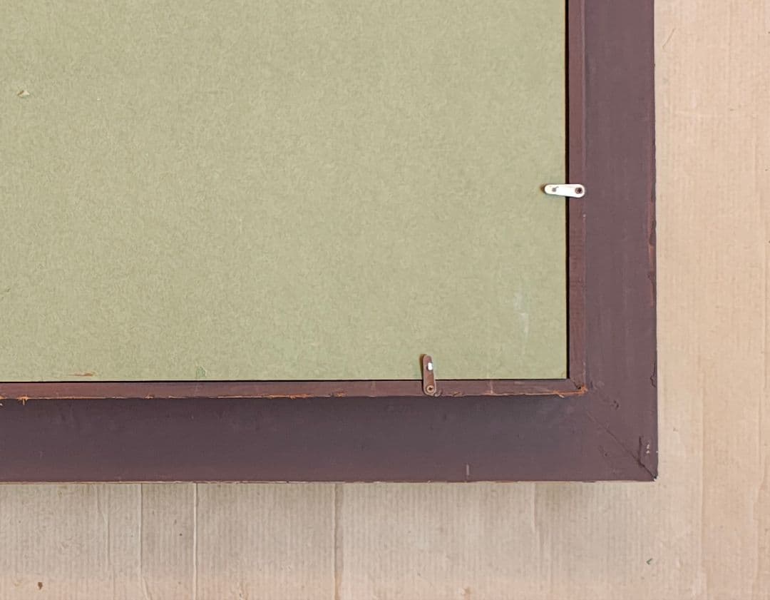 油絵・額縁セット F12号 アンティーク調 ゴールド 豪華 油彩画 風景画