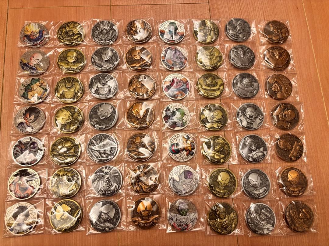 ドラゴンボールZ コレクティブルメダル　Vol.1 メダル　全56種フルコンプ