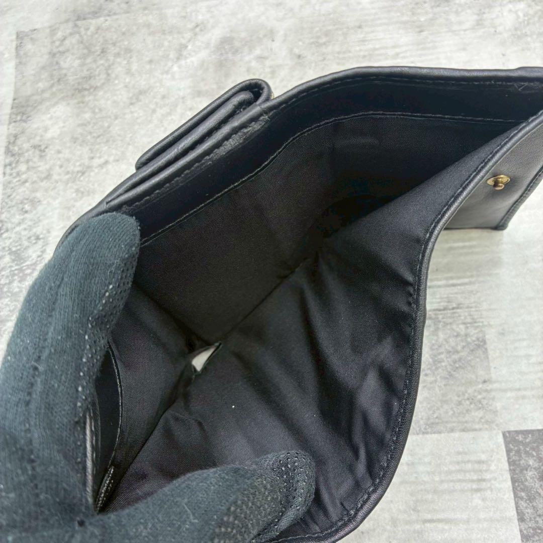 極美品 コーチ archive ジャッキー金具 ミニ財布 コンパクトウォレット