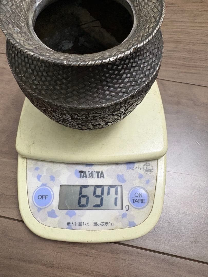 香炉 「銀900」 纯銀 銀杯 銀製品