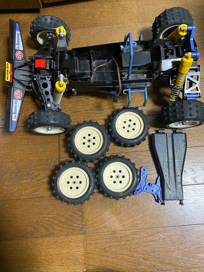 当時物　タミヤ　ブーメラン　ダートバーナーズ　ユージプロダクト　フタバ　メカ付