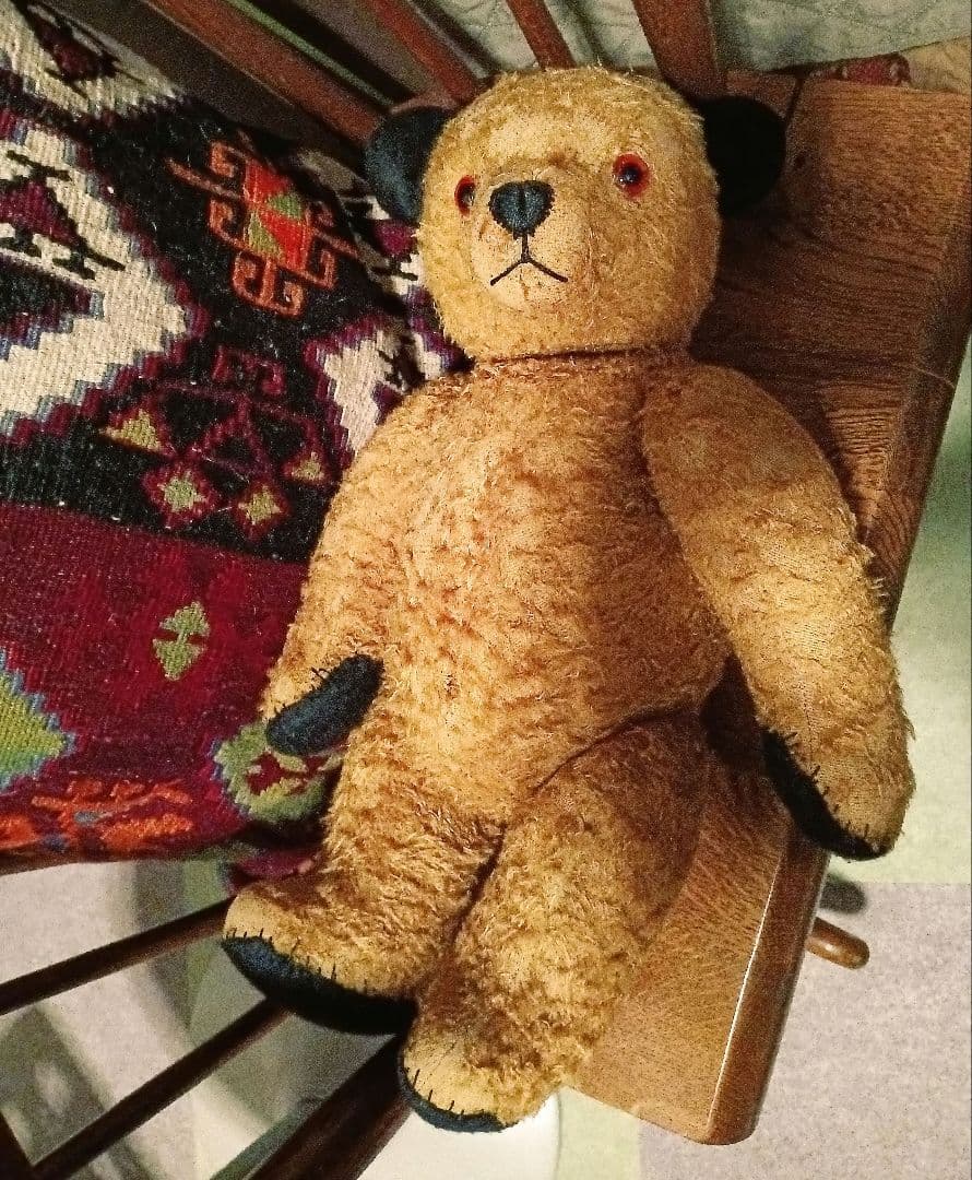 アンティークベア　テディベア　イギリス製　2点セット　チャドバレー他　衣装付き