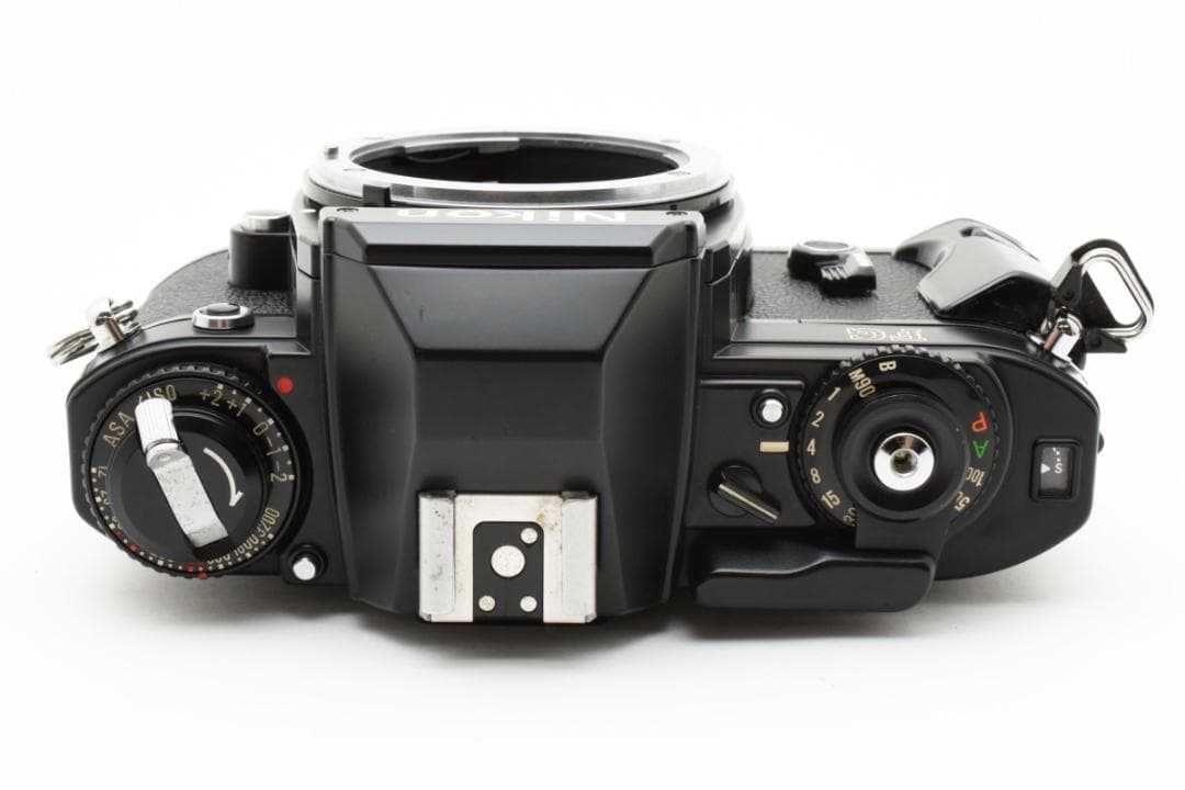 超美品 NIKON FG ブラック　フィルムカメラ　モルト新品交換済 B608