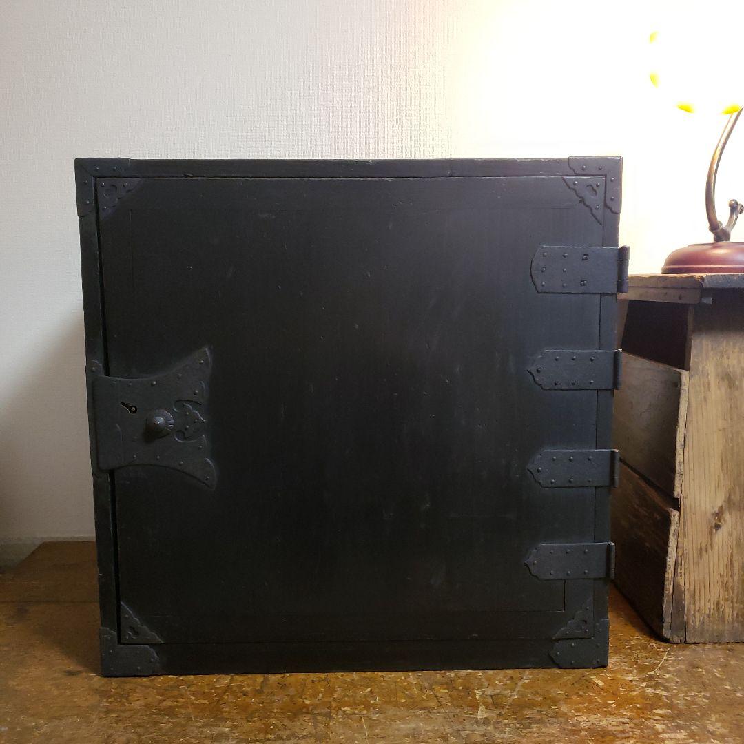 帳場箪笥　船箪笥　舟箪笥　江戸　幕末　船金庫　 時代箪笥　アンティーク　和骨董