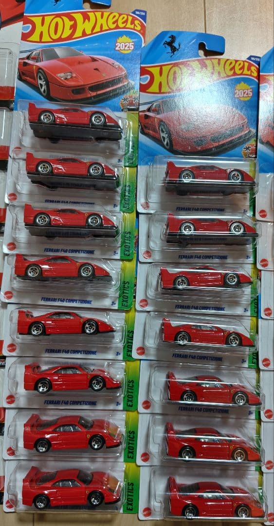 ミニカー HotWheels LAFERRARI F40 SF90 Ferrari