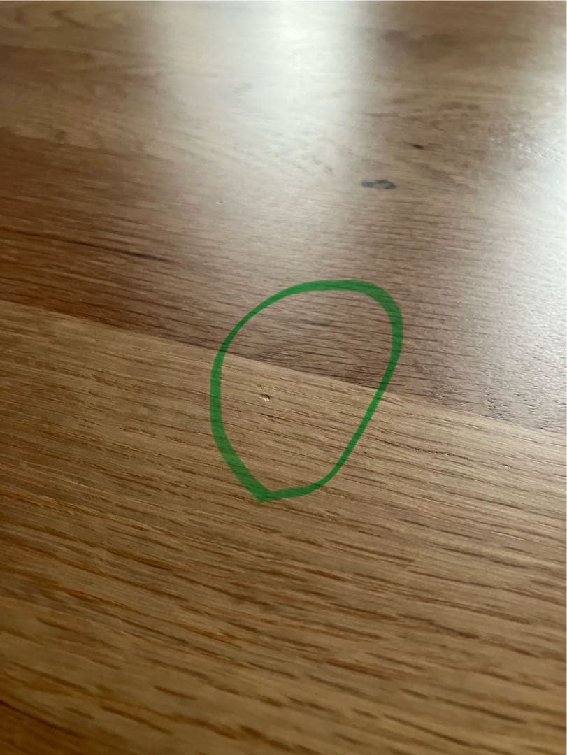 【チンネン様】大川家具　円形ダイニングテーブル