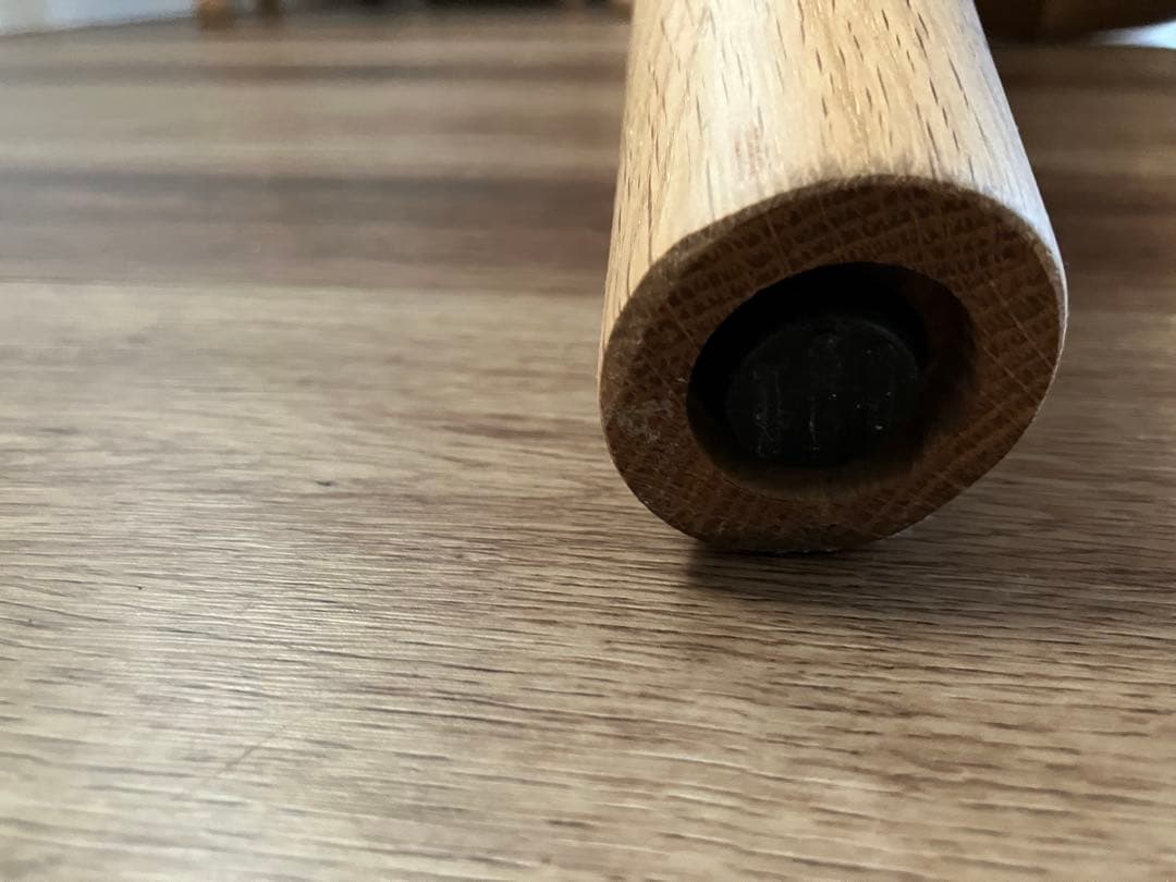 【チンネン様】大川家具　円形ダイニングテーブル