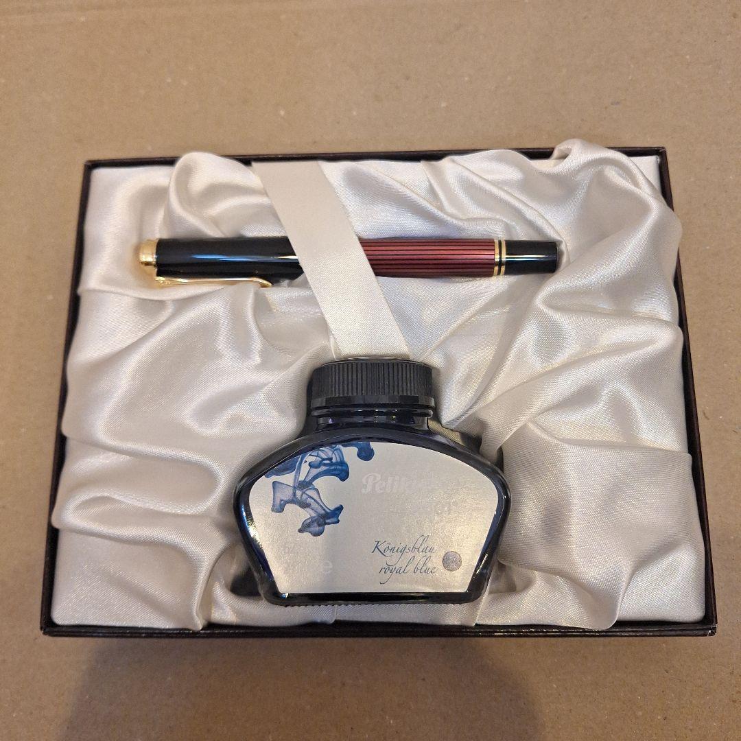 (最終値引き)万年筆　Pelikan　M400　スーベレーン　ボールドーF