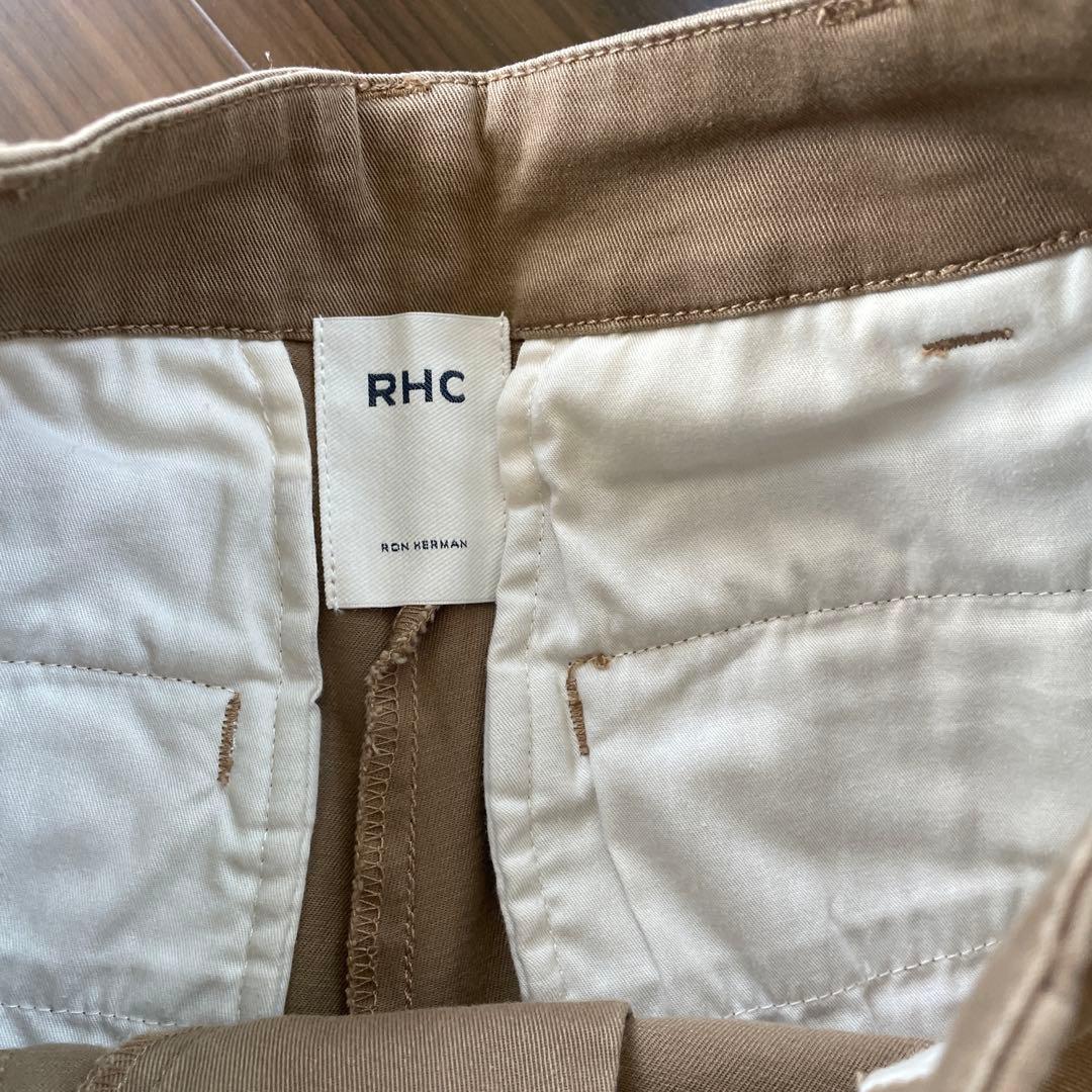 RHCコットン ワイドパンツ ハイウエスト