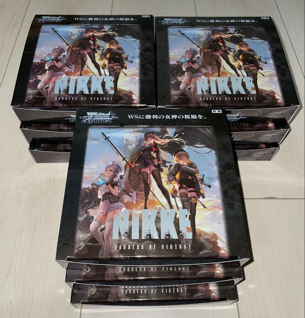 ヴァイスシュヴァルツ 勝利の女神 NIKKE BOX シュリンクなし 9BOX