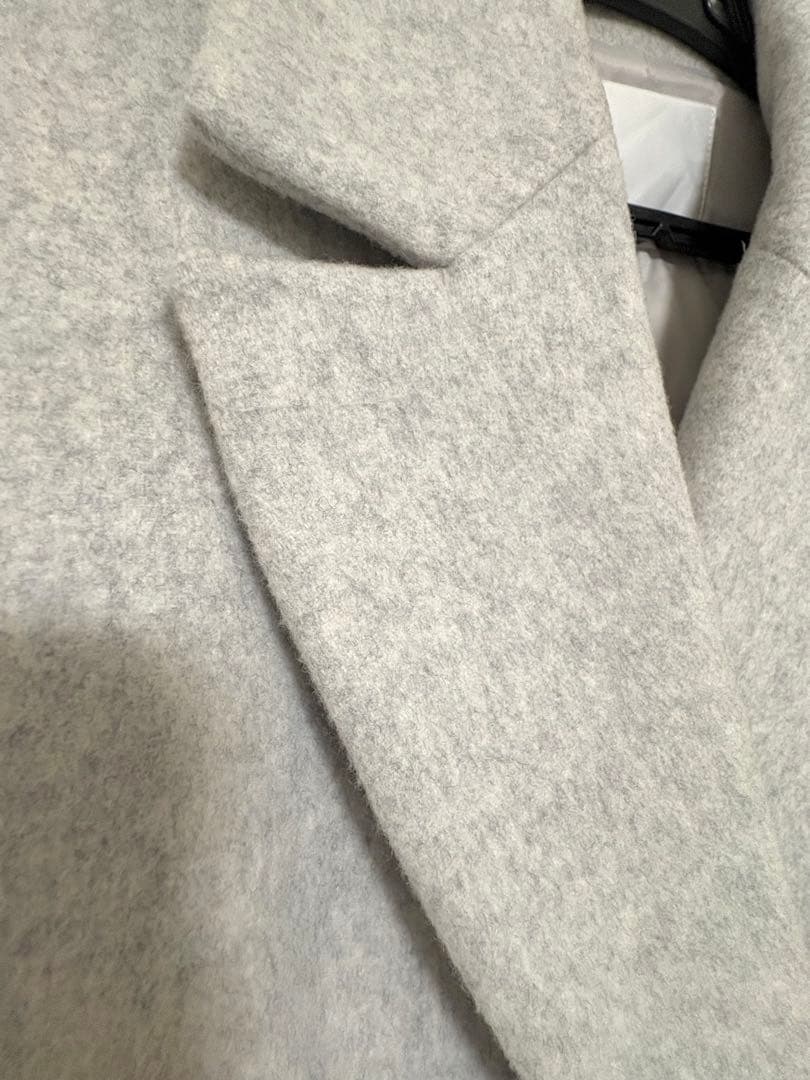 GALLARDAGALANTE ウールビーバーチェスターコート　ライトグレー