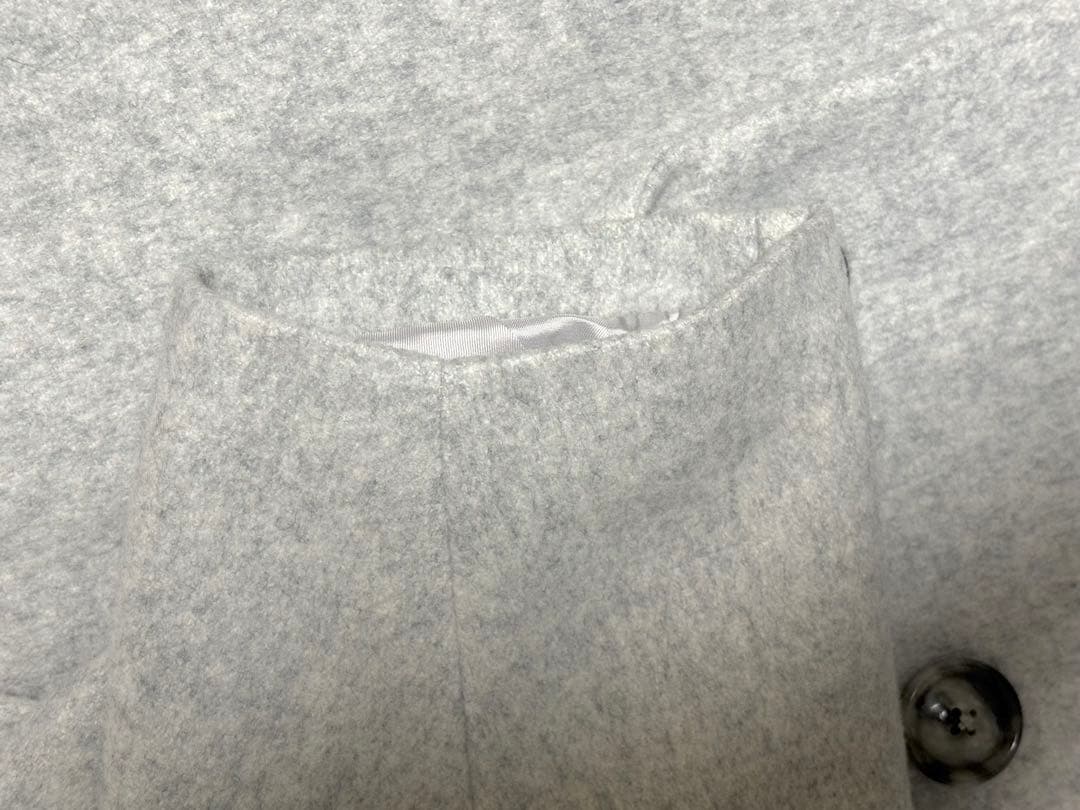 GALLARDAGALANTE ウールビーバーチェスターコート　ライトグレー