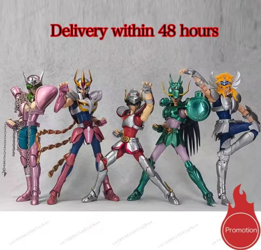 聖闘士聖衣神話EXサイズ 初期青銅聖闘士 星矢 紫龍 氷河 瞬 一輝 20th