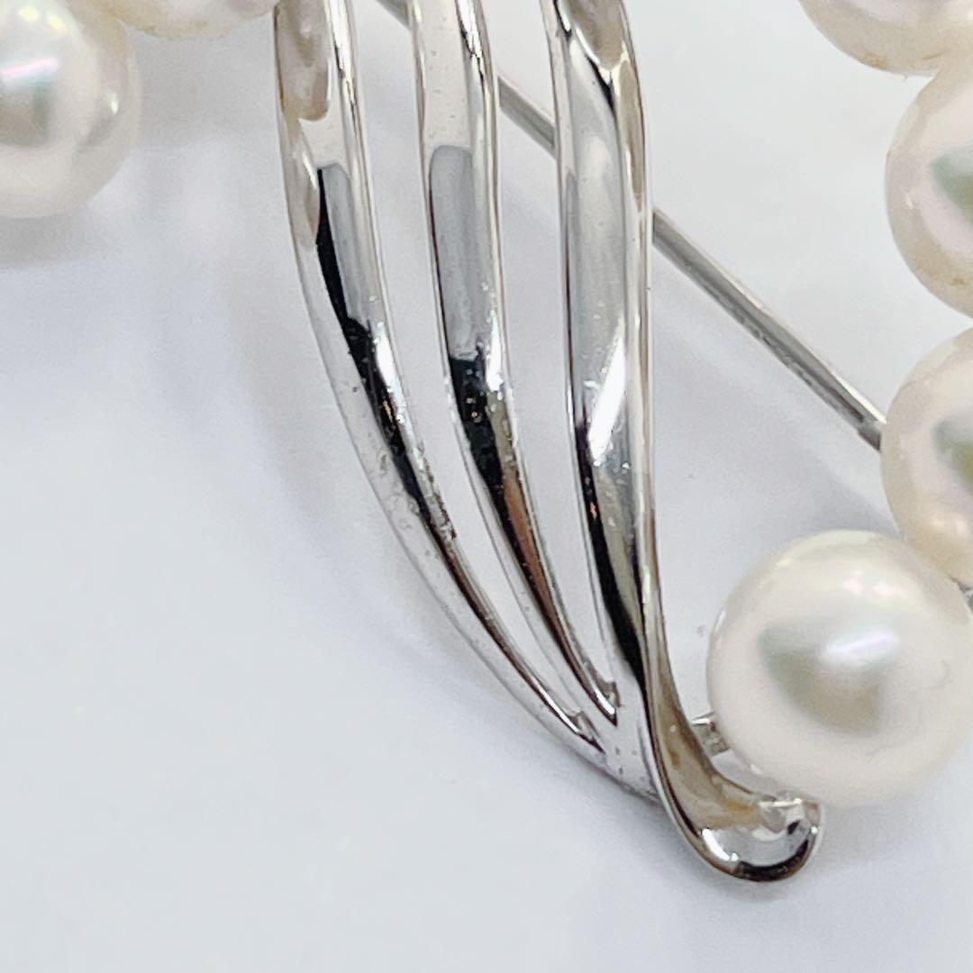MIKIMOTO ミキモト パール　ブローチ　コサージュ　フラワー