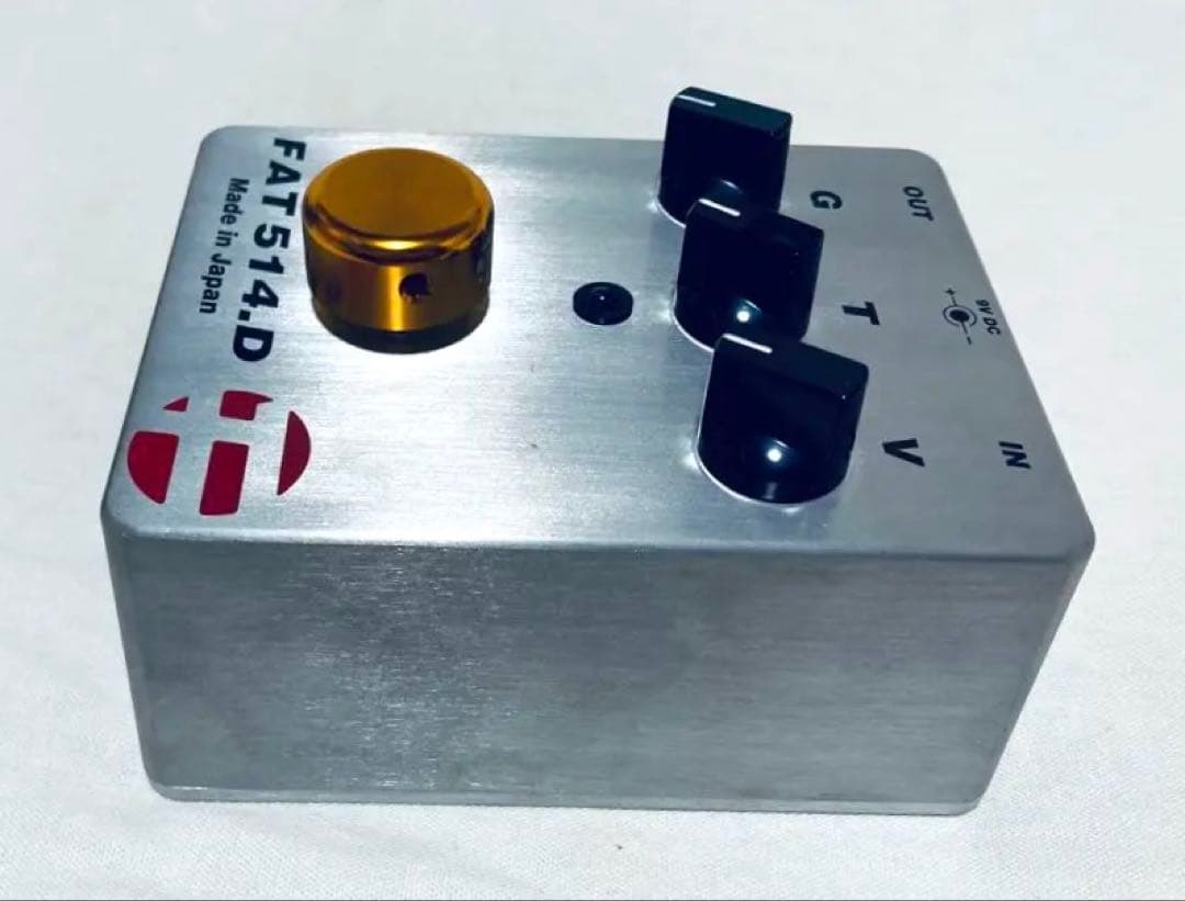 FAT 514.D 購入証明 本箱 取説付 松本孝弘B’z エフェクター 美品