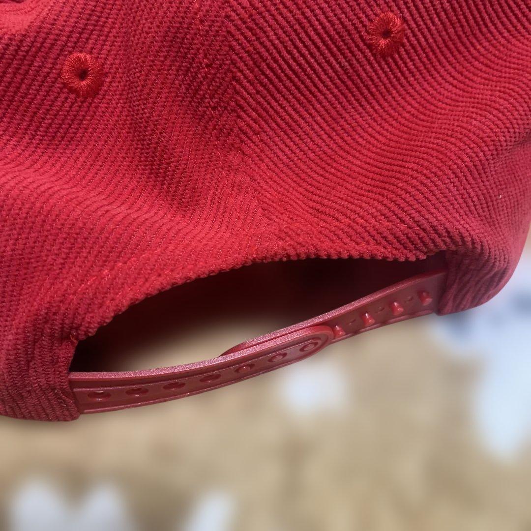 Marlboro コーデュロイキャップ 赤