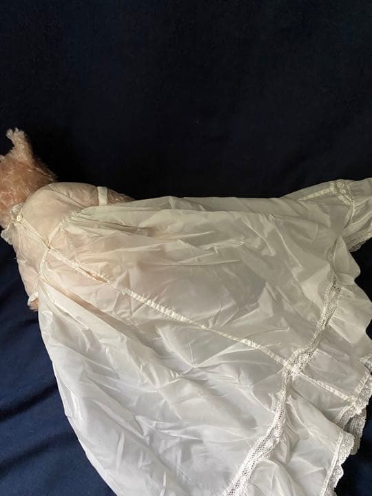 希少　シュタイフ　テディベア　アンティークのドレスつき　クリスマス　プレゼント