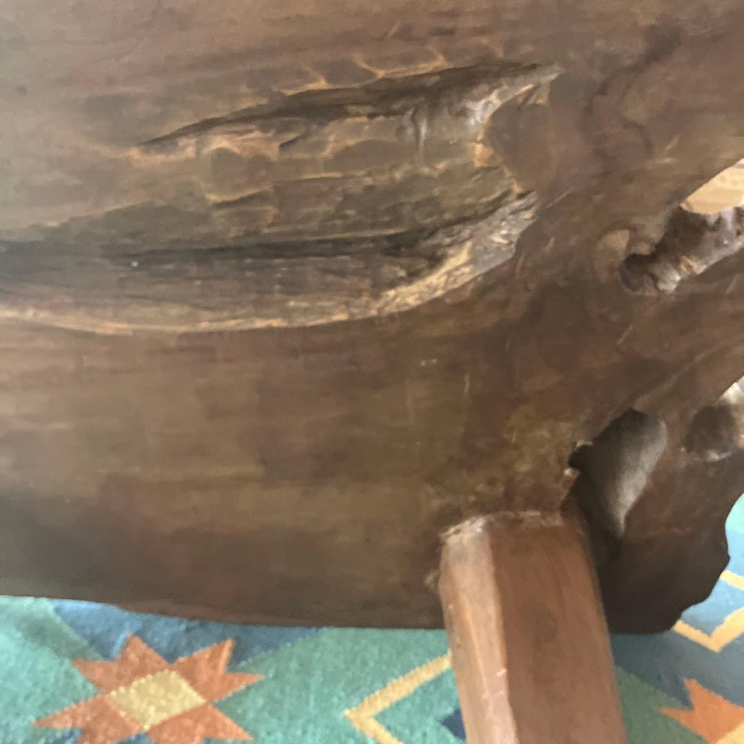 オールドチーク　テーブル　海外　バリ　木材　ビンテージ　アンティーク