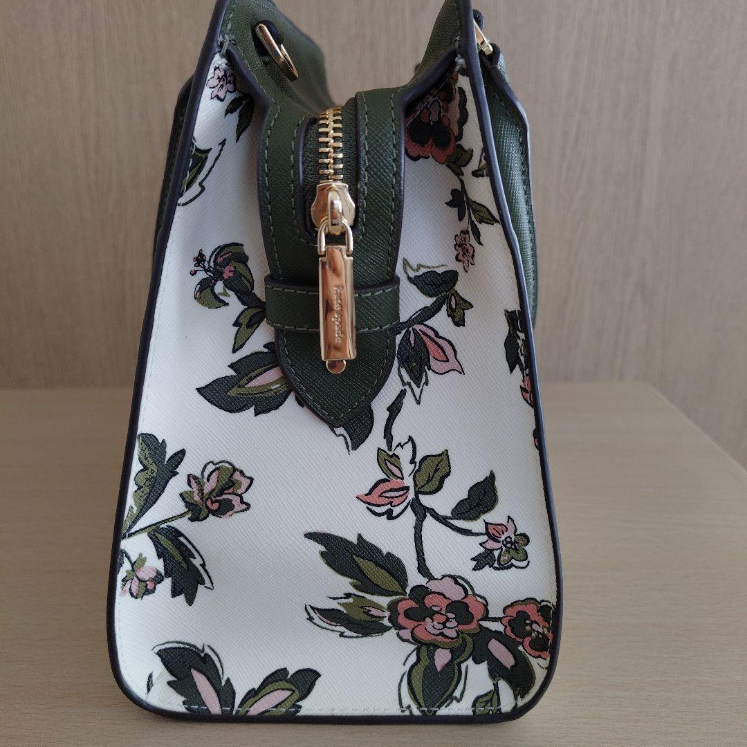 【新品・未使用】kate spade 花柄 ハンドバッグ