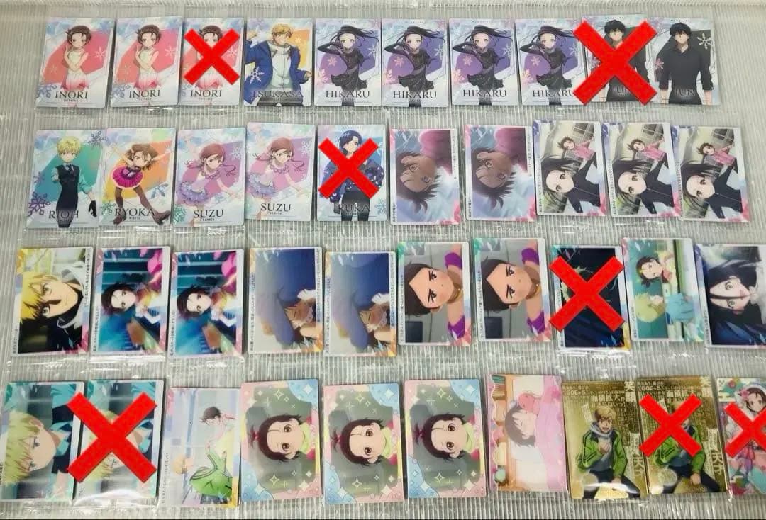 メダリスト ウエハース バラ売り可⭕️ SR いのり 理凰 ほめちぎり