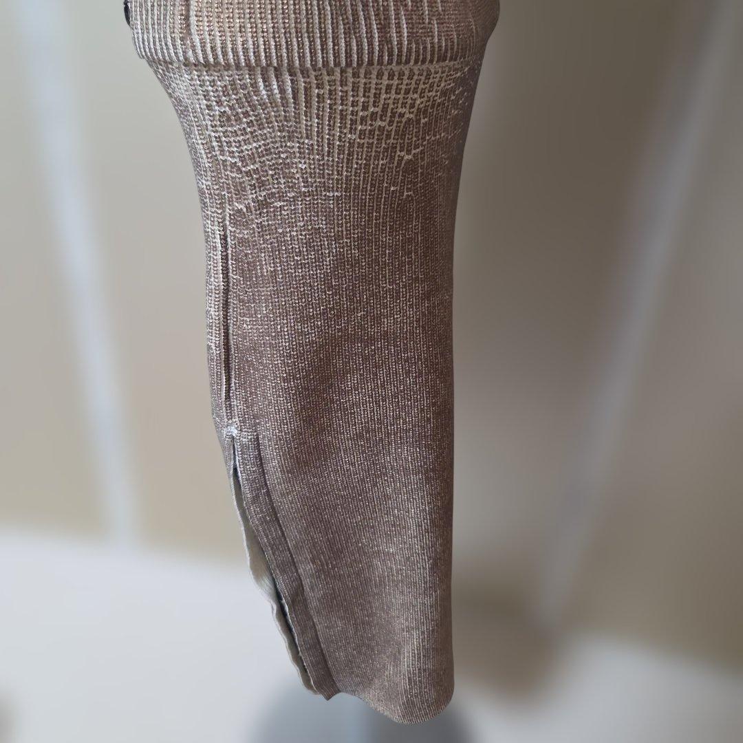 ♡DIESEL♡ ゴールド&ベージュ ニット タイトスカート セットアップ