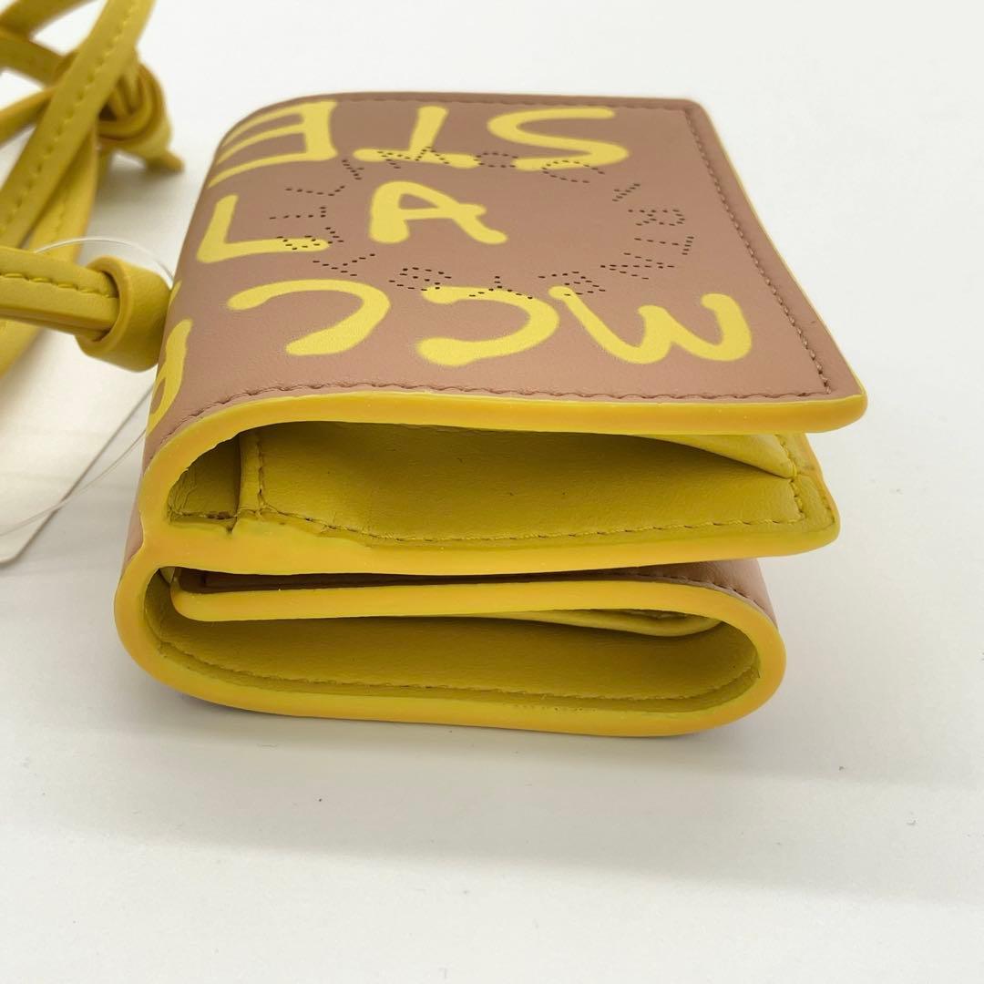 STELLA McCARTNEY コンパクトウォレット 三つ折り財布 ストラップ