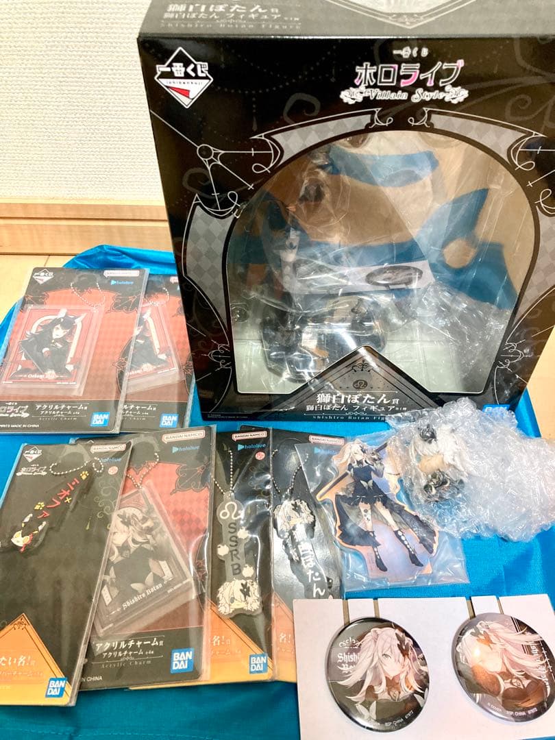 一番くじ ホロライブ　～Villain Style～　 獅白ぼたん　セット