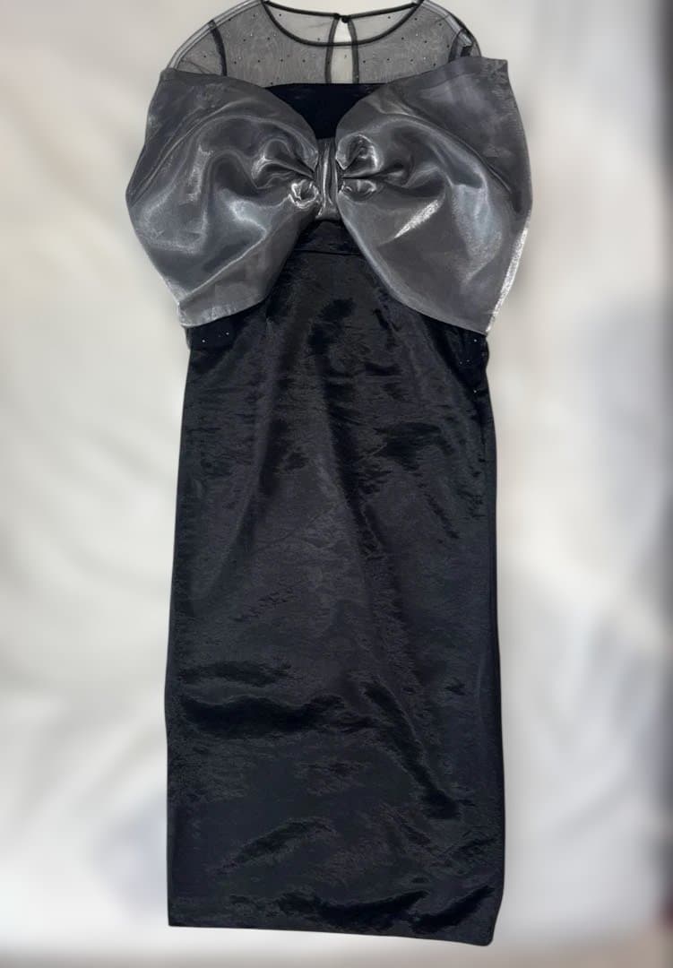 スーツ・フォーマル・ドレス ecmile RIBBON TIGHT DRESS