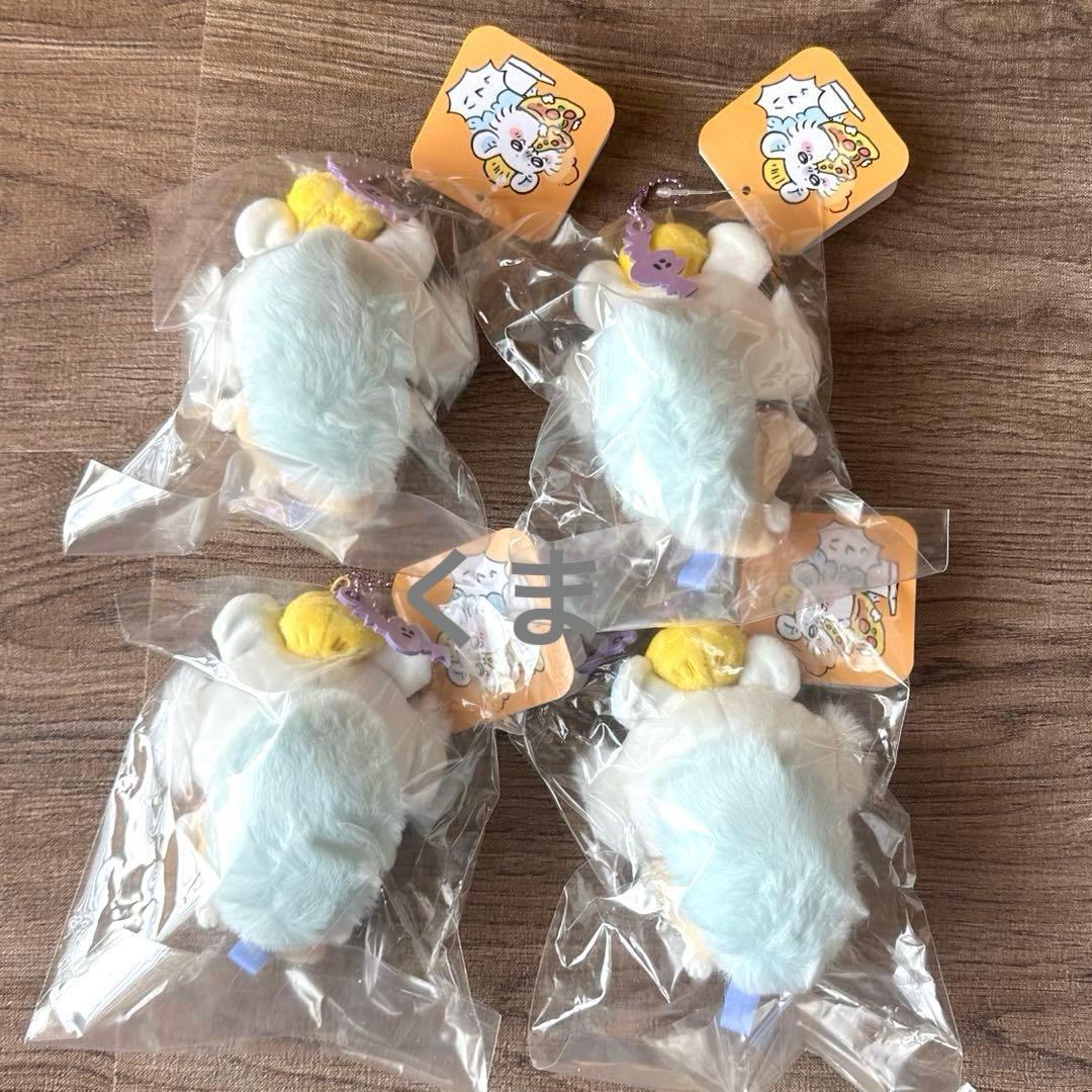 ちいかわ おそろいピザなマスコット モモンガ×4点セット 新品