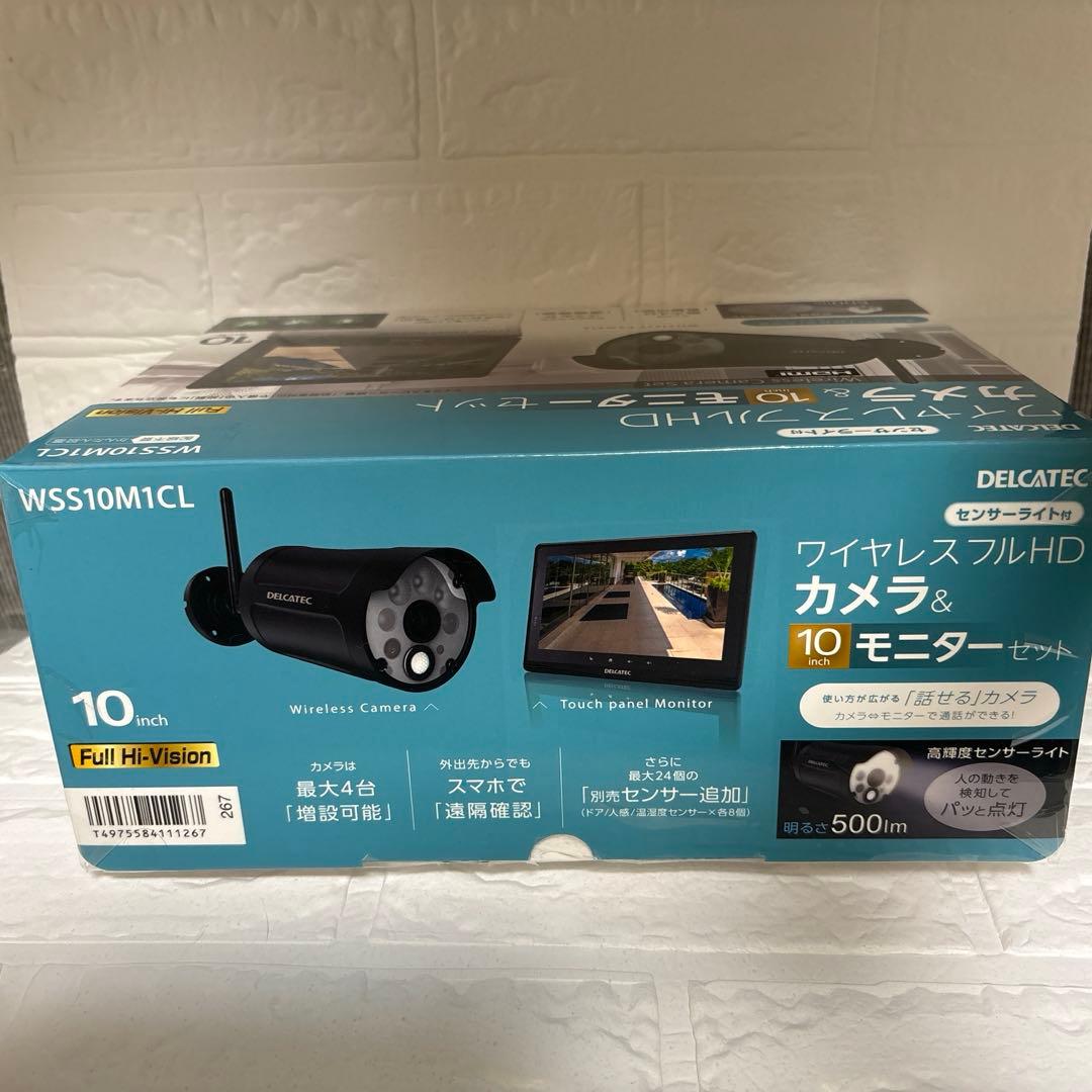 【未使用】DXカメラ 防犯カメラ WSS10M1CL カメラ&モニター