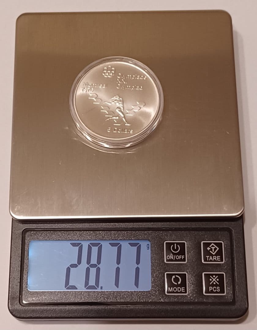 k*h様 モントリオールオリンピック記念号の銀貨4点 銀品位(.925) Can