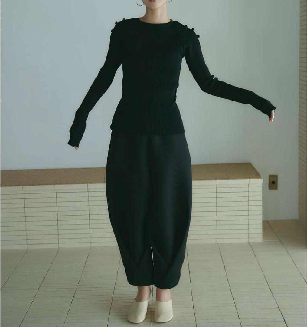 meer. クロスボリュームパンツ