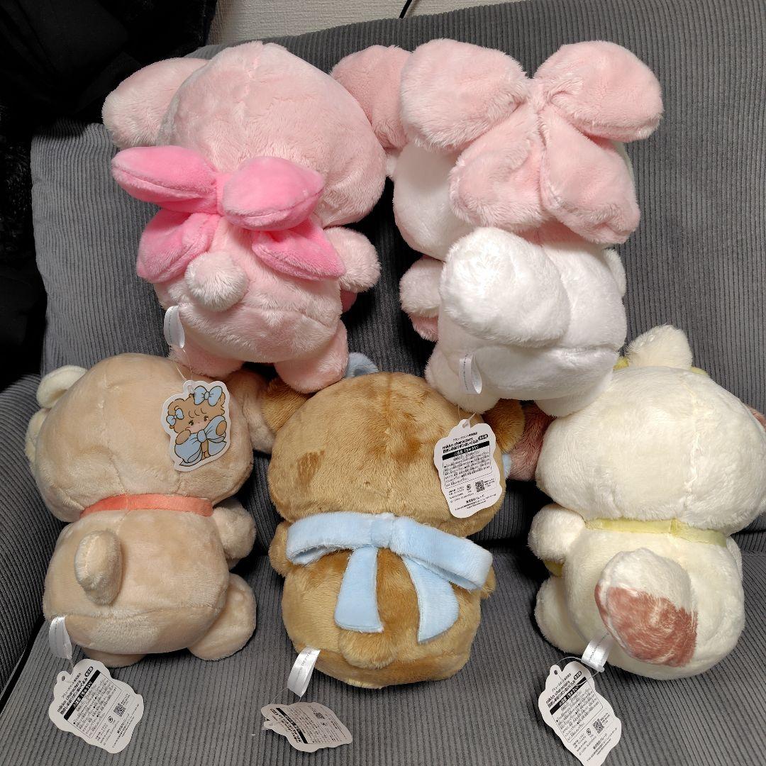 mikko 抱きしめおりぼんぬいぐるみ セット