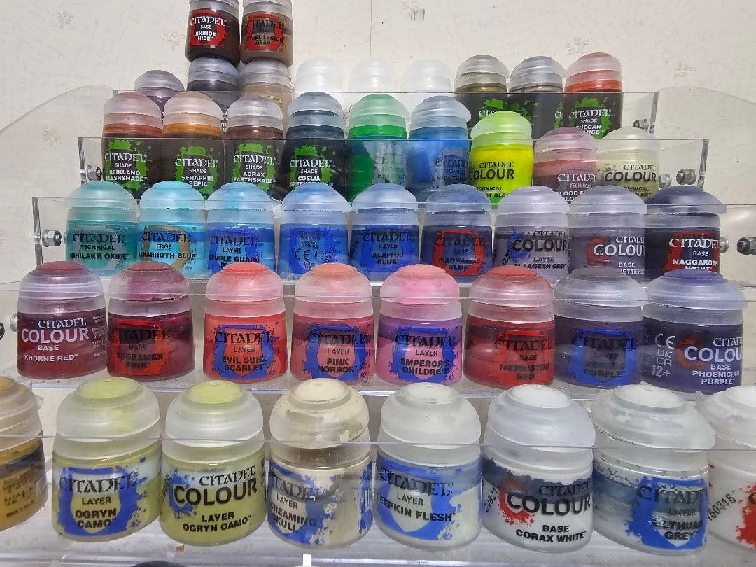 シタデルカラー64本セット+スプレー2本