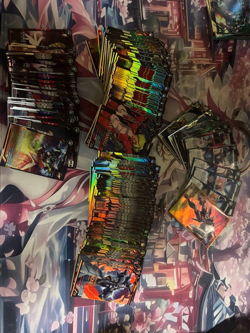 機動戦士ガンダム　アーセナルベース引退品『大量カード＋カードケース、スターター』