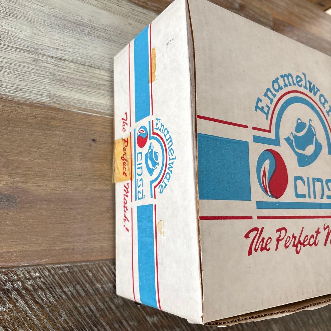 【未使用】CINSA エナメルウェア キャンプ食器セット 16点