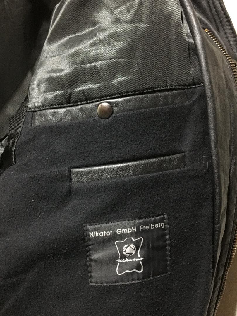k*y様 Ｎikator Gmbh Freiberg ライダースジャケット 本革