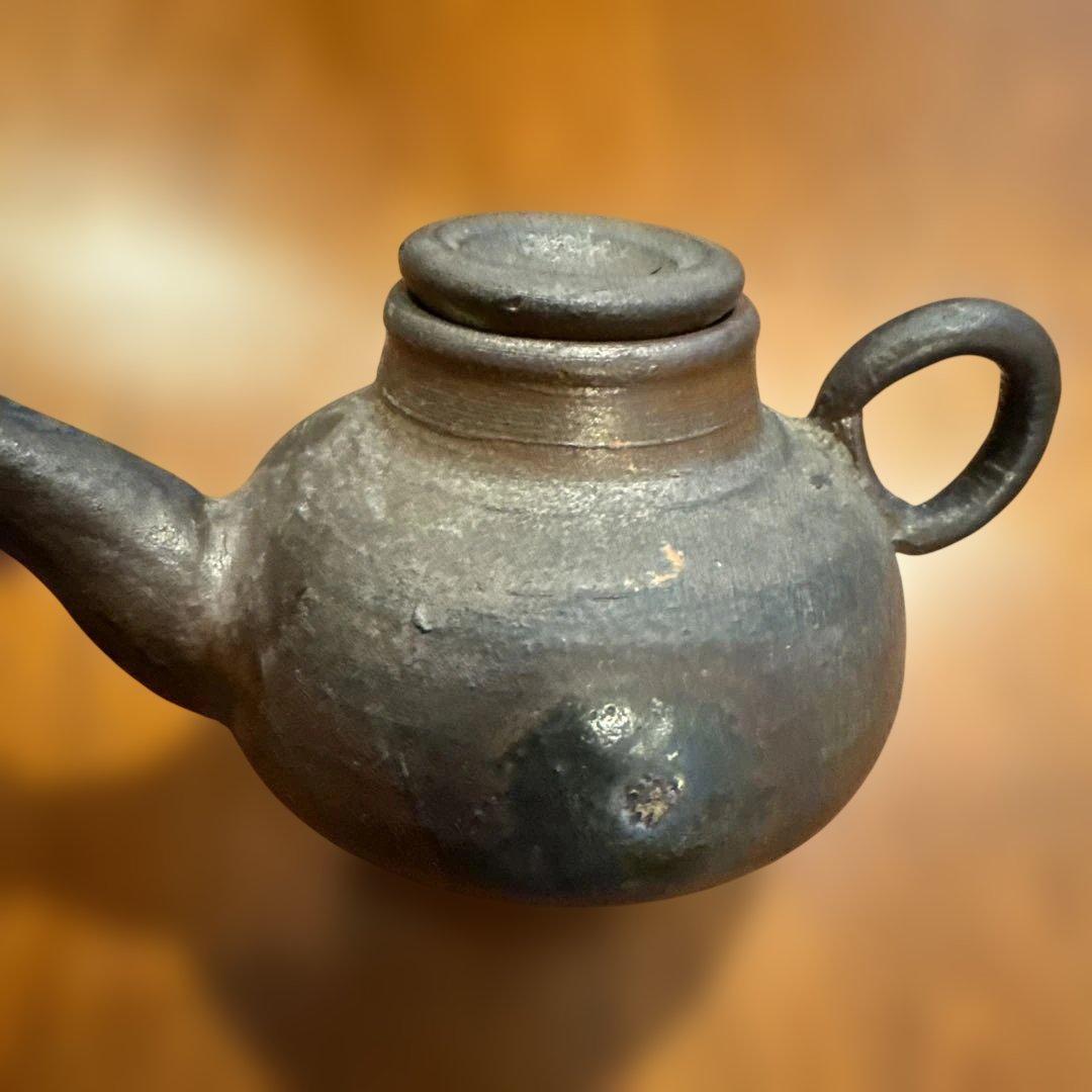 南蛮焼.前川和夫氏.穴窯.急須.酒器