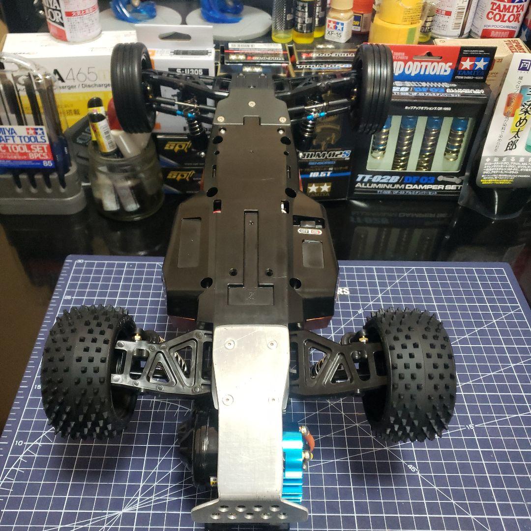 タミヤ 2025 DT04 ファイターネクスジェン カスタム ブラシレスセット