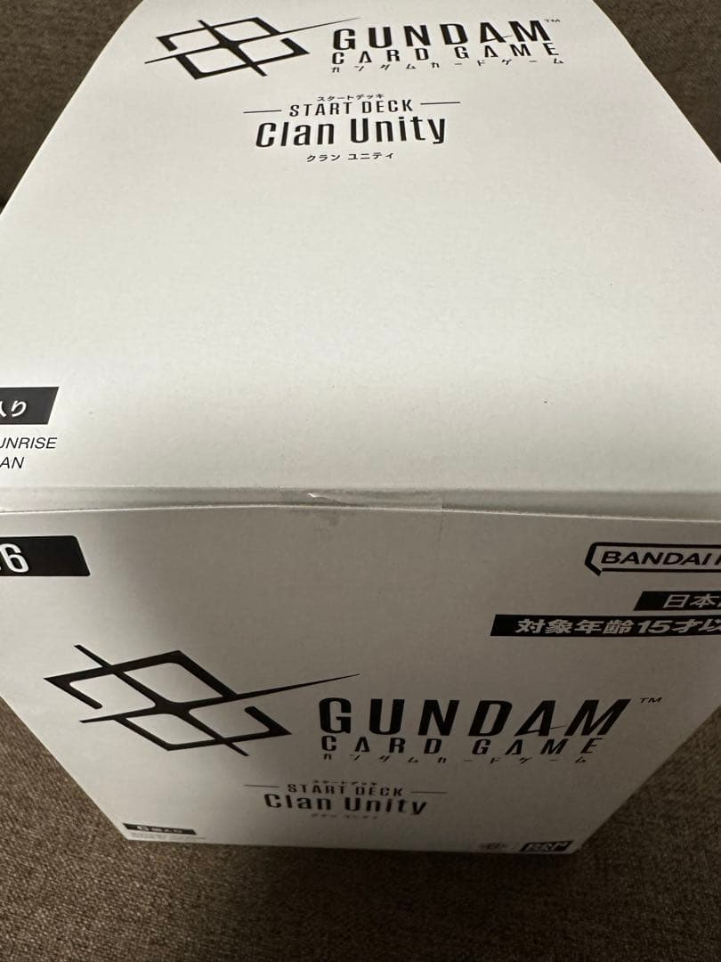 【新品未開封】ガンダムカードゲーム ST06 クランユニティ　6箱入り