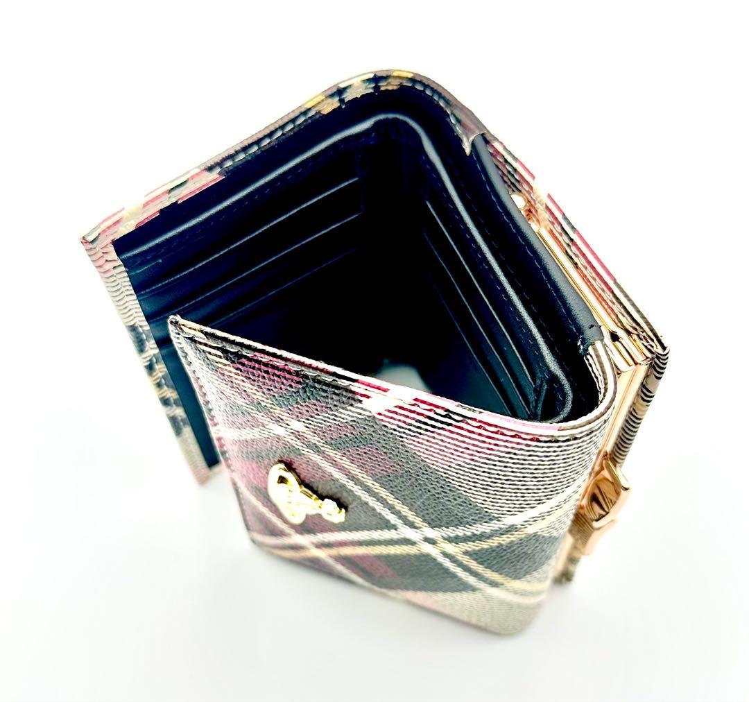 【♡新品✦レア♡】Vivienne Westwood 三つ折り財布 チェック