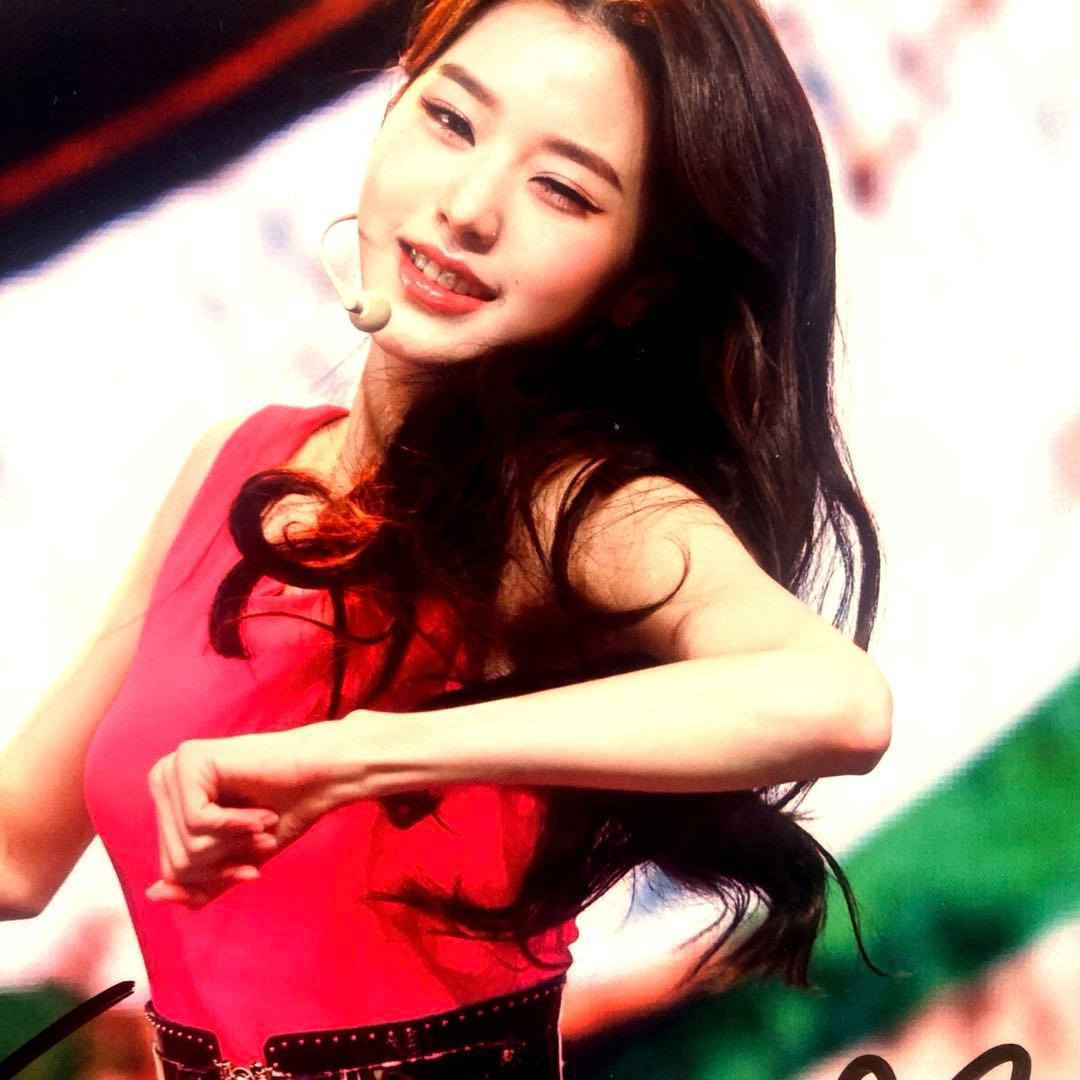 セール中…チャンウォニョン直筆サイン入り2Lサイズ写真…アイズワン…