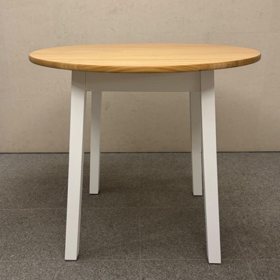 IKEA ピントルプ テーブル パイン材 85×75cm ナチュラル